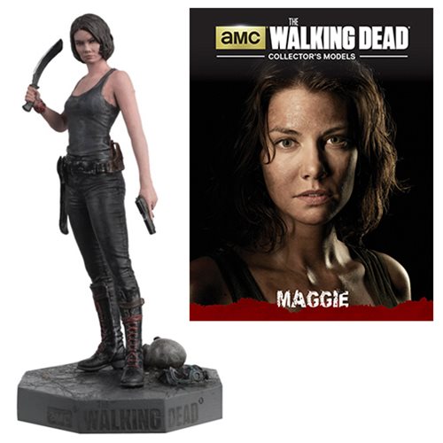 The Walking Dead Maggie Figure with Collector Magazine #16
